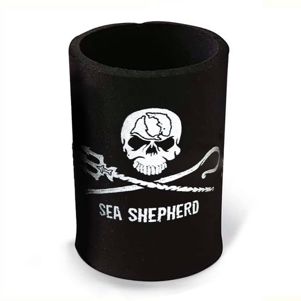 Sea Shepherd Jolly Roger Stubby Holder
