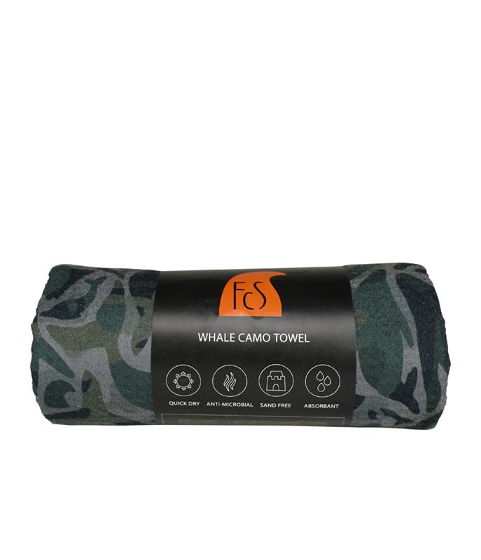 FCS Whale Camo Sand Free Towel