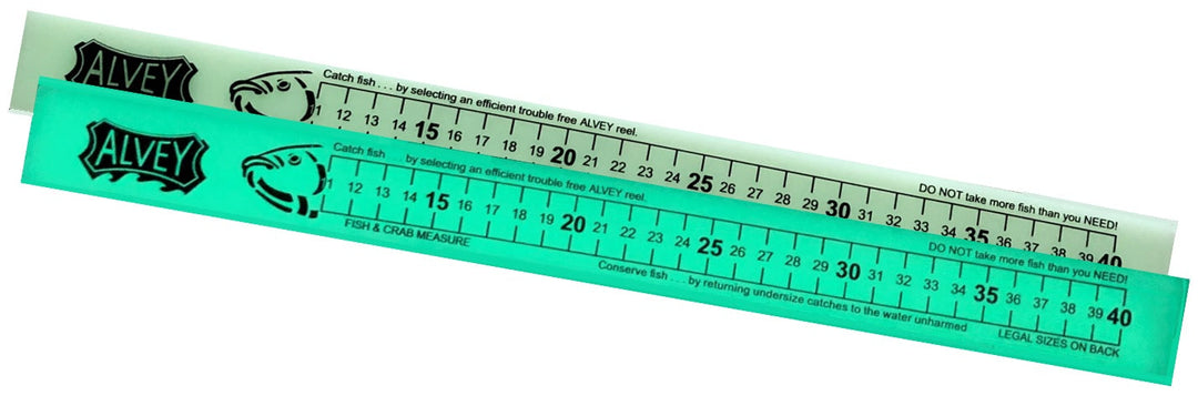 Alvey Fish Measure 40cm Glow