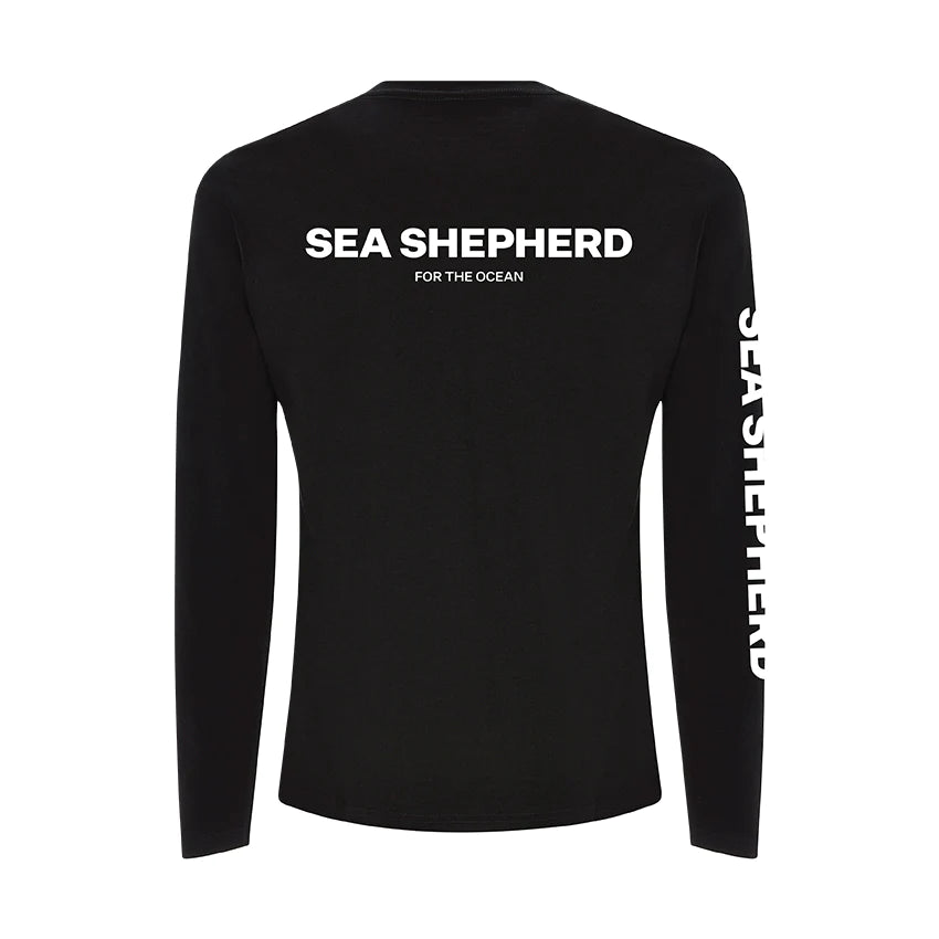 Sea Shepherd Jolly Roger Unisex Long Sleeve Tee
