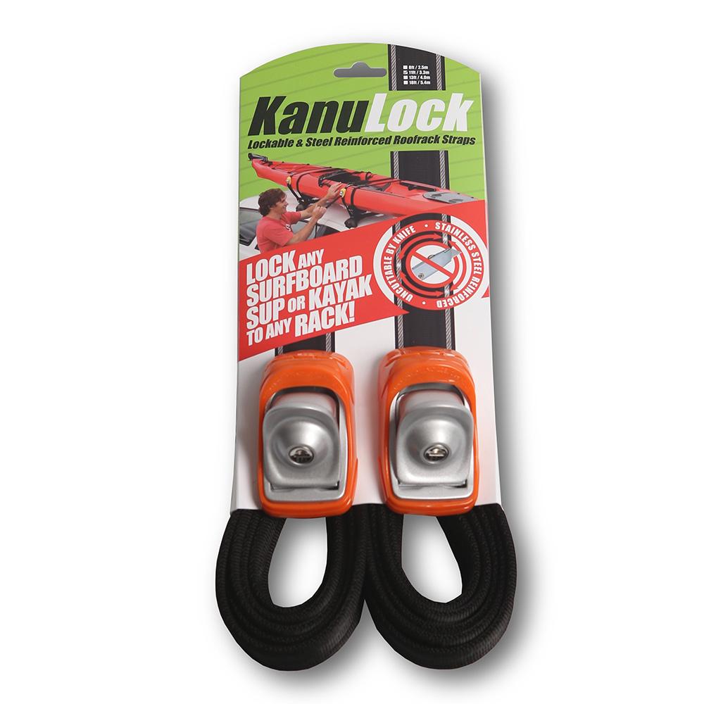 Kanulock 3.3M / 11FT Lockable Tie-Down Straps