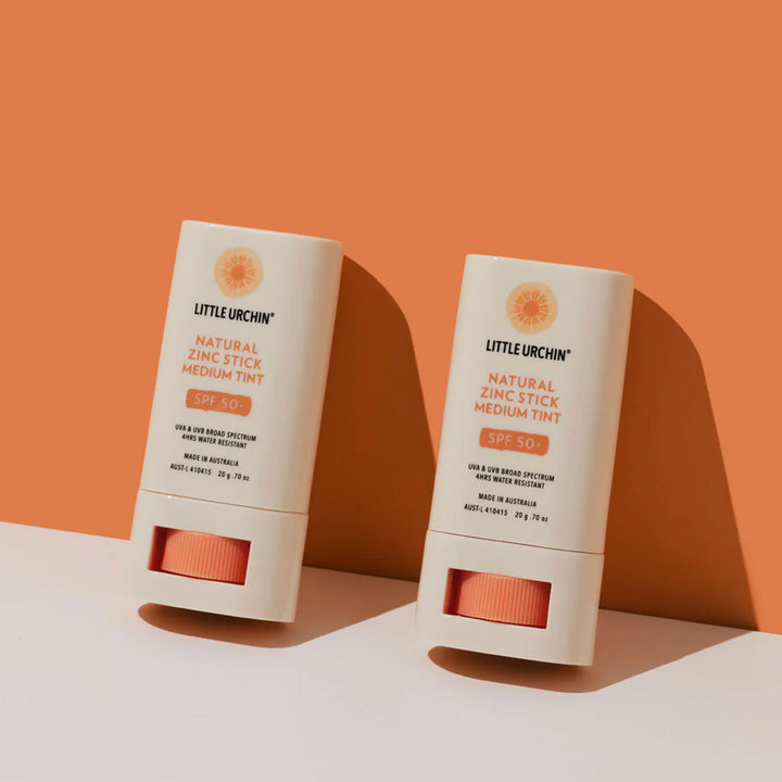 Little Urchin Natural Zinc Stick Medium Tint SPF50+