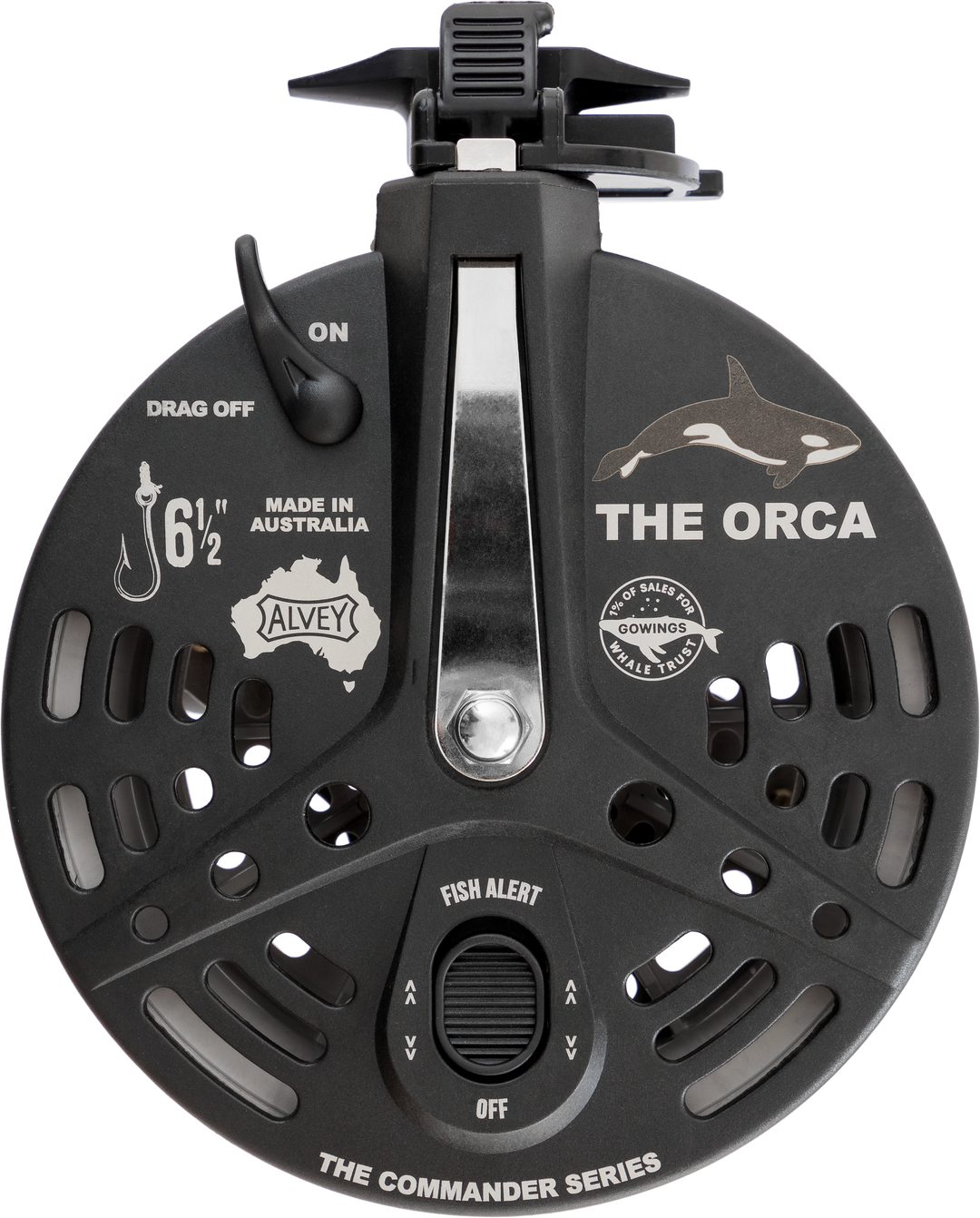 Alvey Commander Series The Orca 6 1/2" Reel