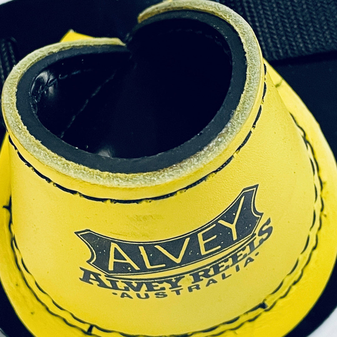 Alvey Leather Rod Bucket