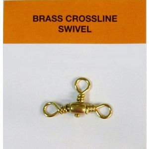 Seahorse Brass Crossline Swivel