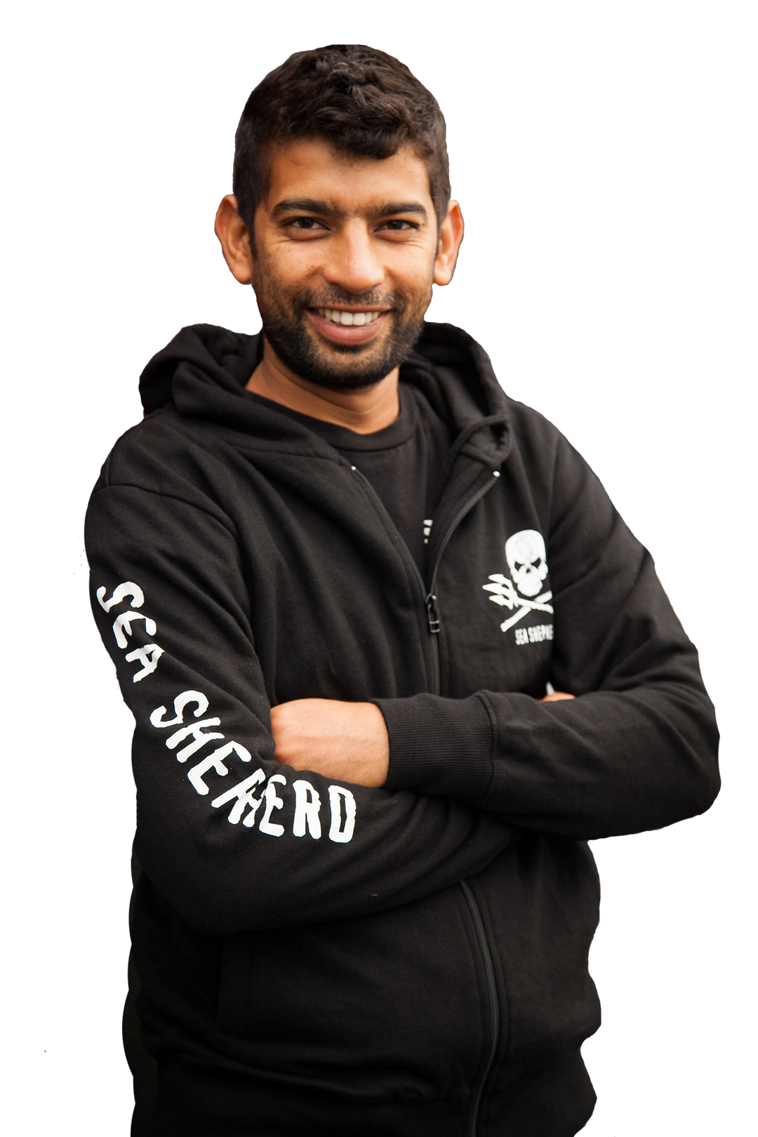 Sea Shepherd Jolly Roger Unisex Zip Hoodie
