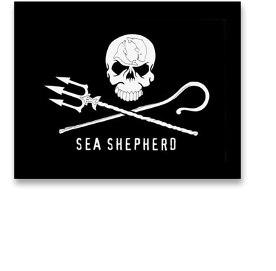 Sea Shepherd Jolly Roger Sticker