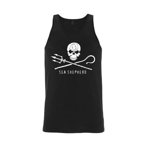Sea Shepherd Jolly Roger Unisex Singlet