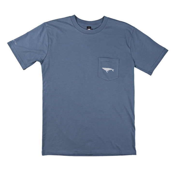 Whale Trust Finite Oceans Pocket Tee