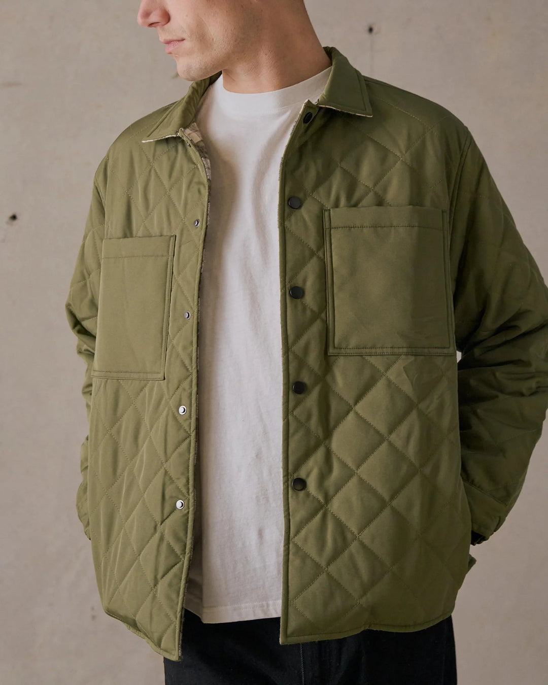 McTavish Reversible Quilted Jacket - Gowings Pacific Trader