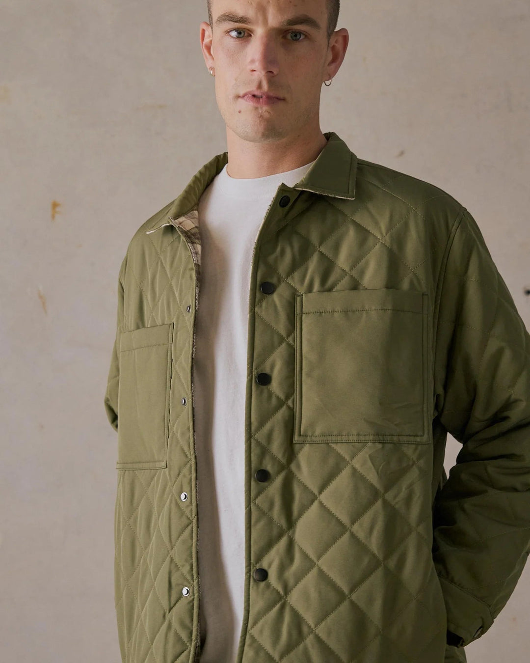 McTavish Reversible Quilted Jacket - Gowings Pacific Trader