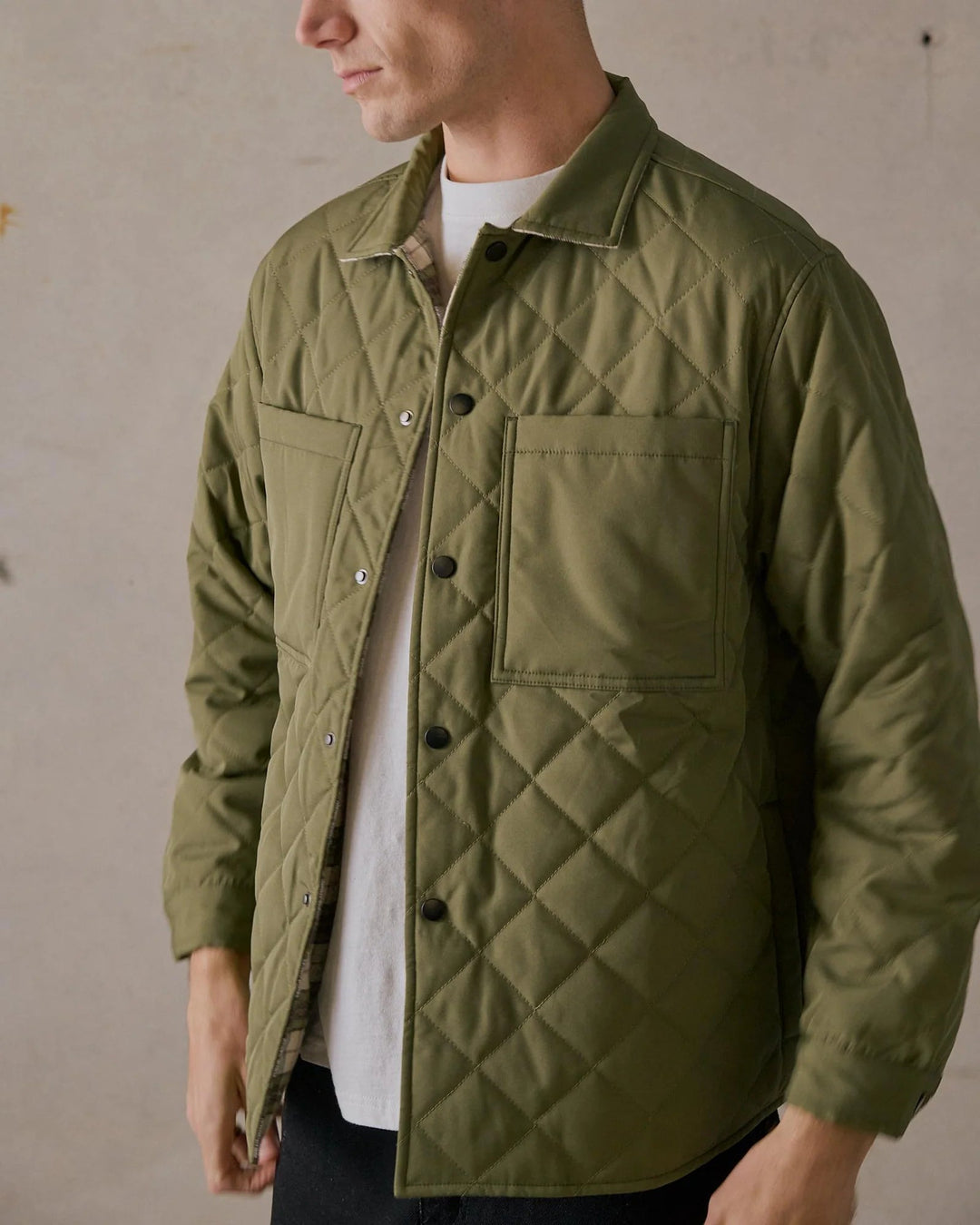 McTavish Reversible Quilted Jacket - Gowings Pacific Trader