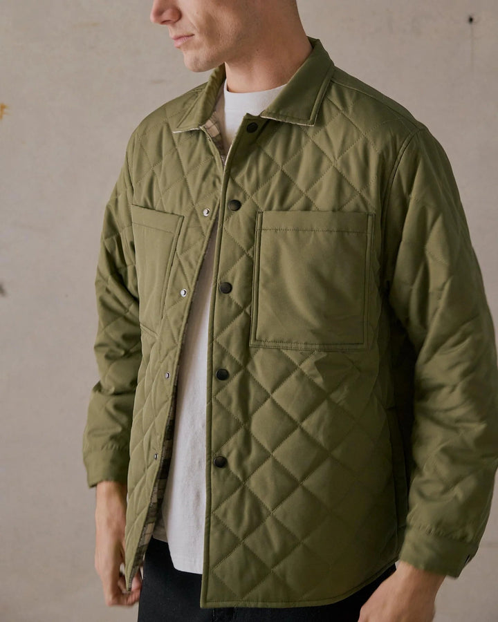 McTavish Reversible Quilted Jacket - Gowings Pacific Trader
