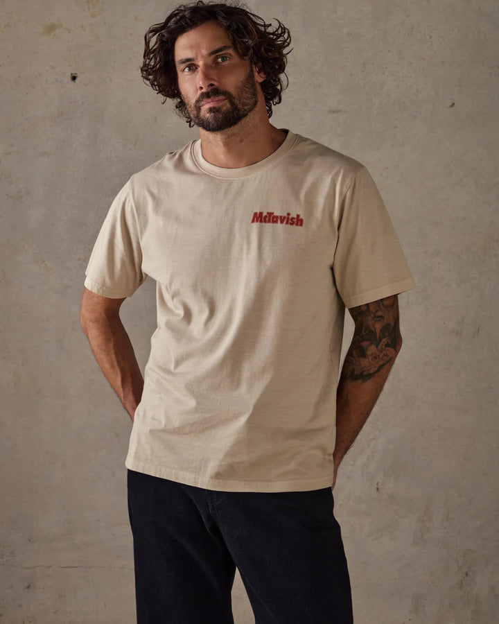 McTavish Glassers Tee by Schuyler Beecroft - Gowings Pacific Trader