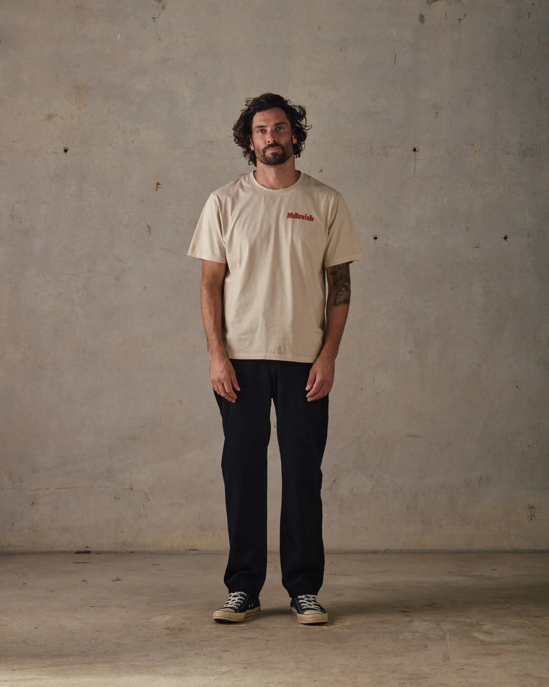 McTavish Glassers Tee by Schuyler Beecroft - Gowings Pacific Trader