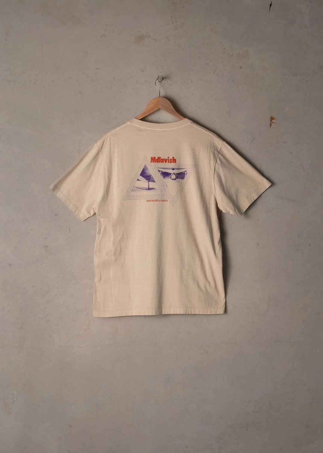 McTavish Glassers Tee by Schuyler Beecroft - Gowings Pacific Trader