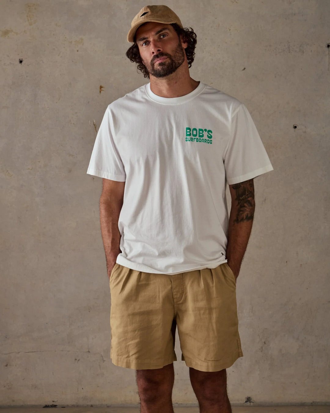 McTavish Pinched Rails Tee - Gowings Pacific Trader