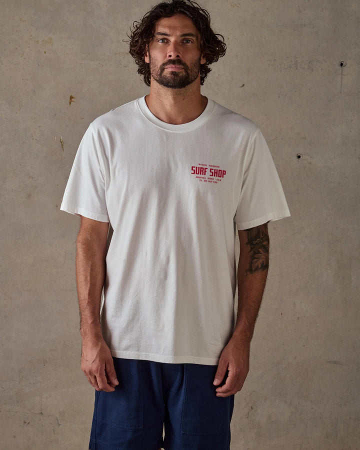 McTavish Brookvale Surf Shop Tee - Gowings Pacific Trader