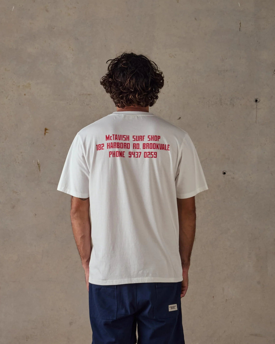 McTavish Brookvale Surf Shop Tee - Gowings Pacific Trader