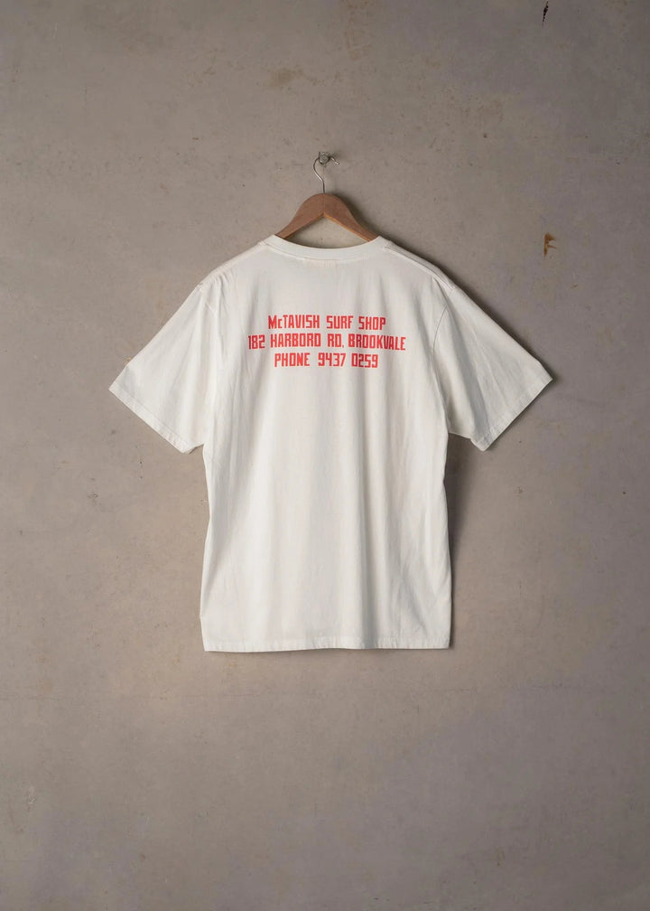 McTavish Brookvale Surf Shop Tee - Gowings Pacific Trader