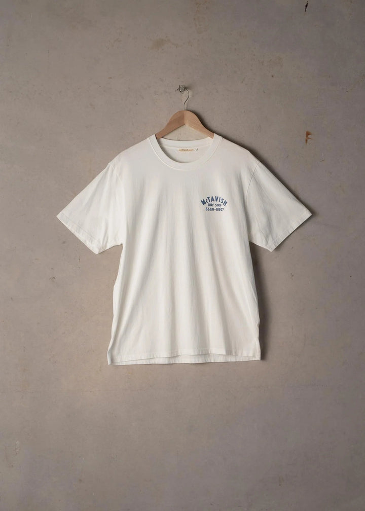 McTavish Byron Bay Surf Shop Tee - Gowings Pacific Trader