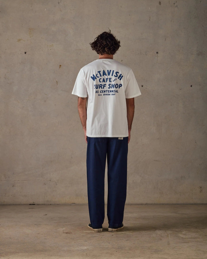 McTavish Byron Bay Surf Shop Tee - Gowings Pacific Trader