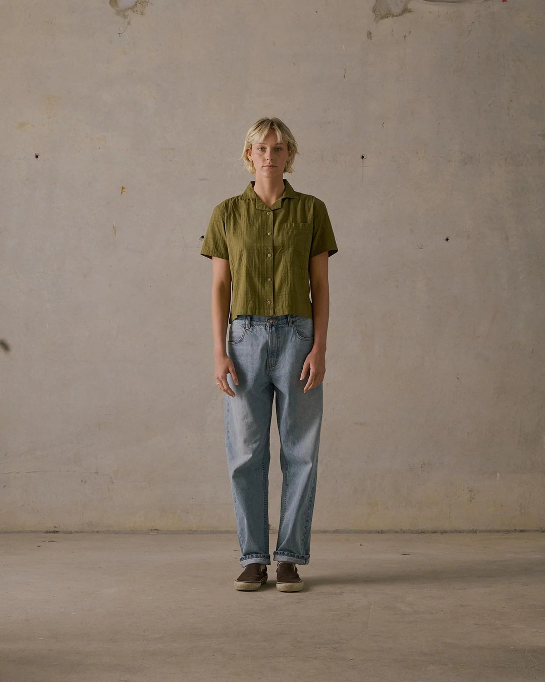 McTavish Boxy Button Up Shirt - Gowings Pacific Trader