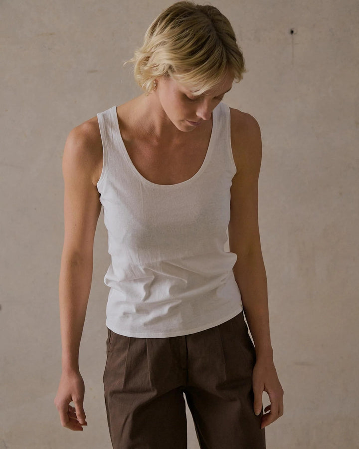 McTavish Hemp Singlet - Gowings Pacific Trader