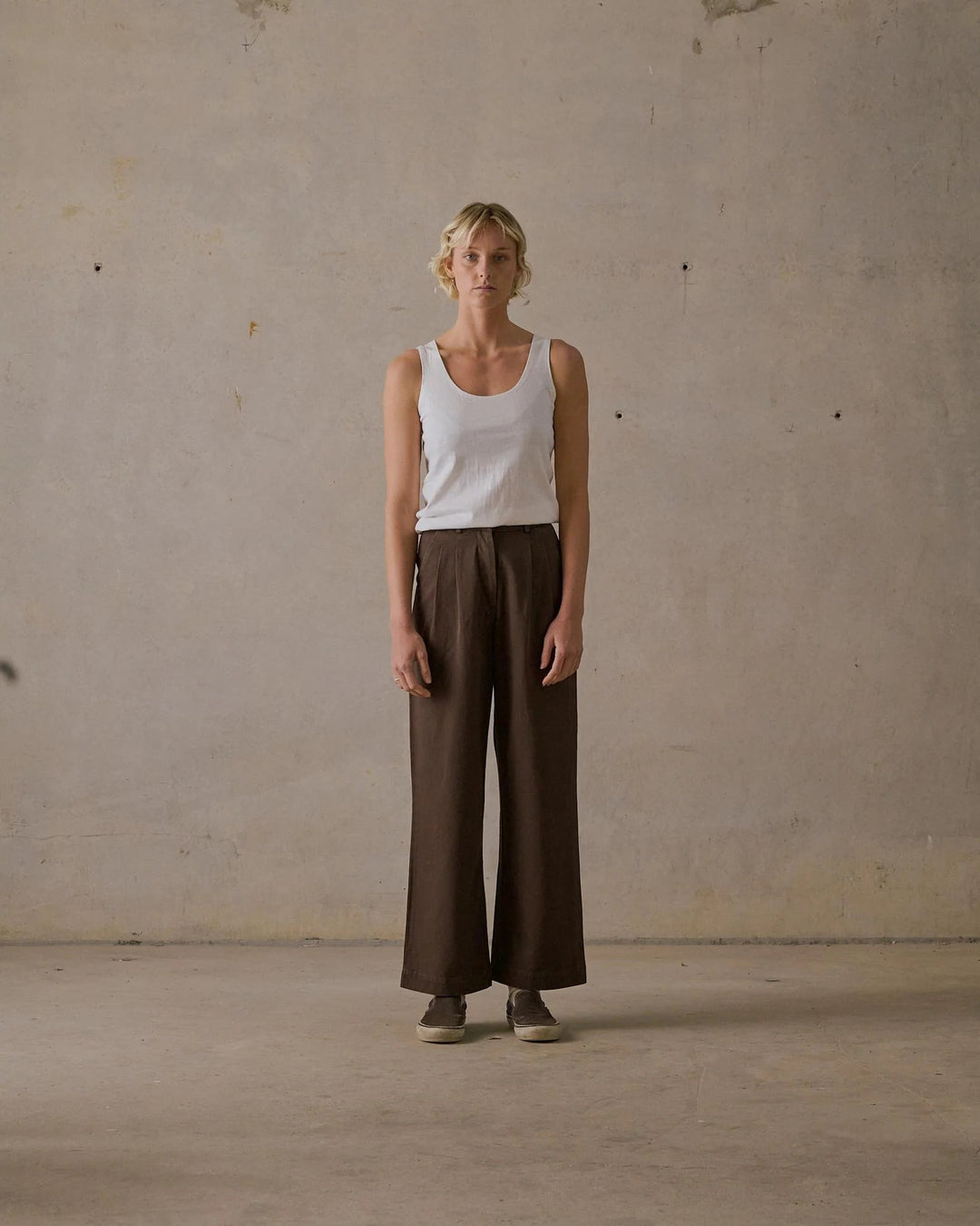 McTavish Hemp Singlet - Gowings Pacific Trader