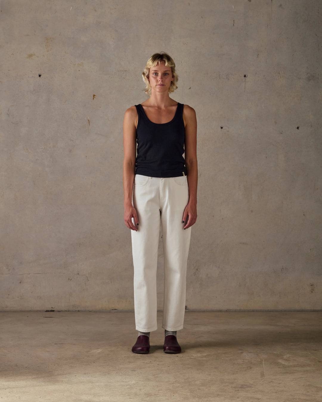 McTavish Rib Singlet - Gowings Pacific Trader