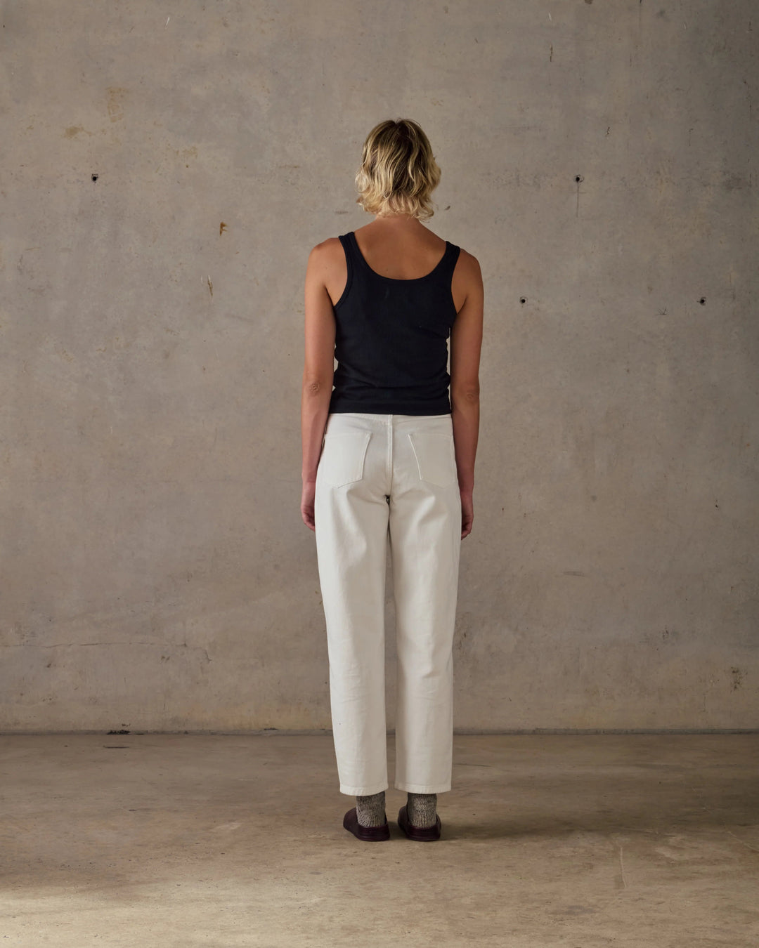 McTavish Rib Singlet - Gowings Pacific Trader