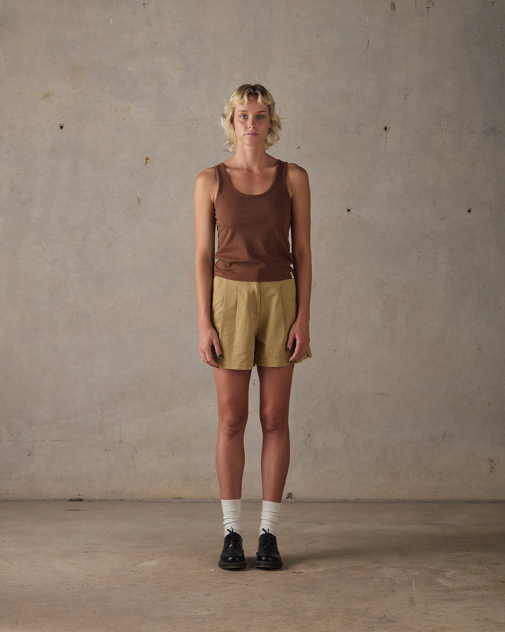 McTavish Rib Singlet - Gowings Pacific Trader