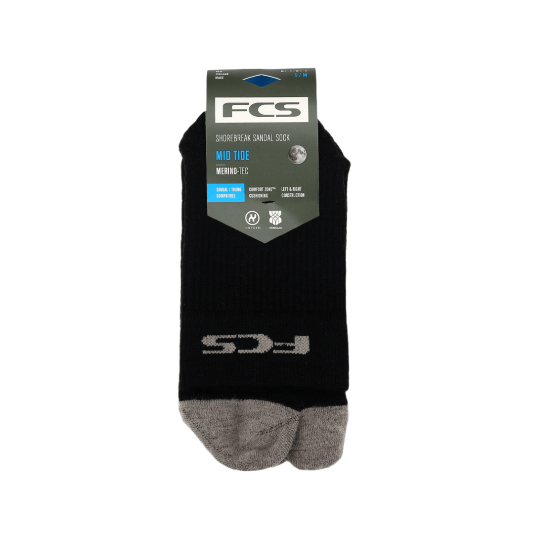 FCS Shorebreak Sandal Sock Mid Tide - Gowings Pacific Trader