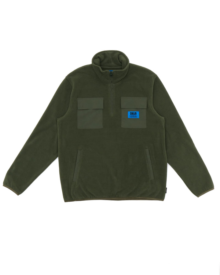 Deus Section Neck Zip Fleece