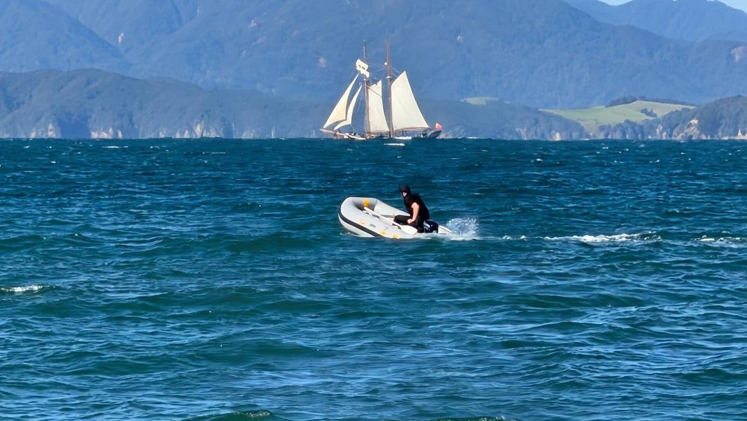 Simon Haythornthwaite testing out a prototype for Alvey's Project Skippa.
