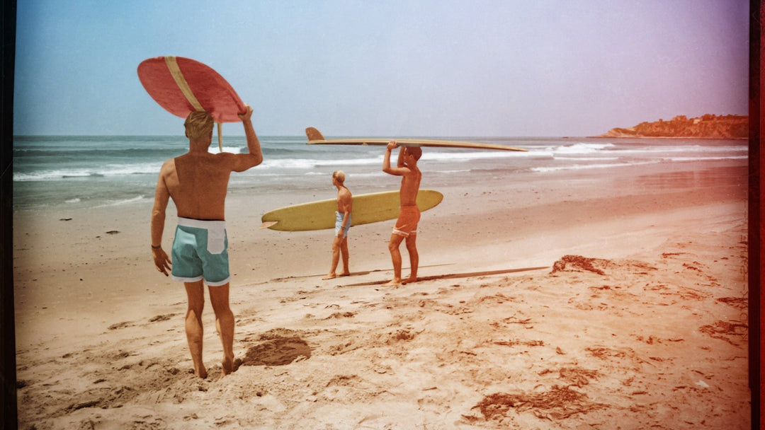 Photo of Bruce Brown, Robert August and Mike Hynson taken by Robert Bagley.