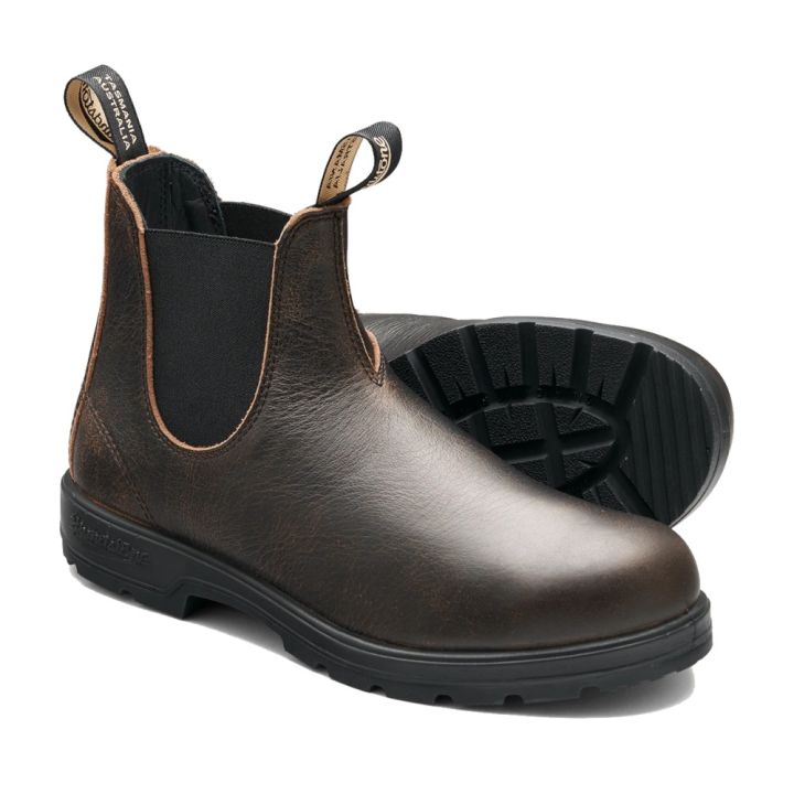 Blundstone 2440 vintage brown elastic side boot