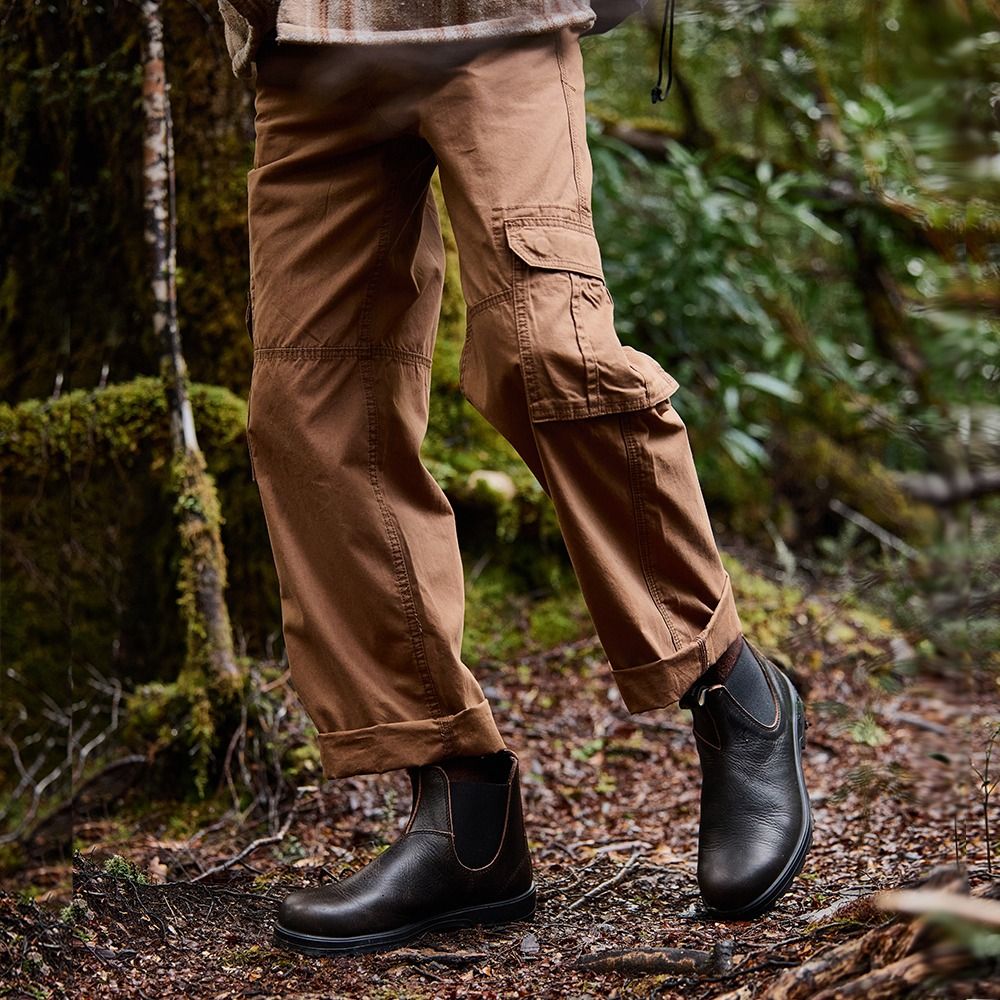 Blundstone 2440 vintage brown elastic side boot