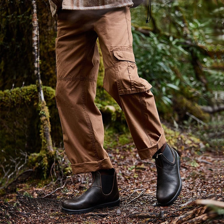 Blundstone 2440 vintage brown elastic side boot