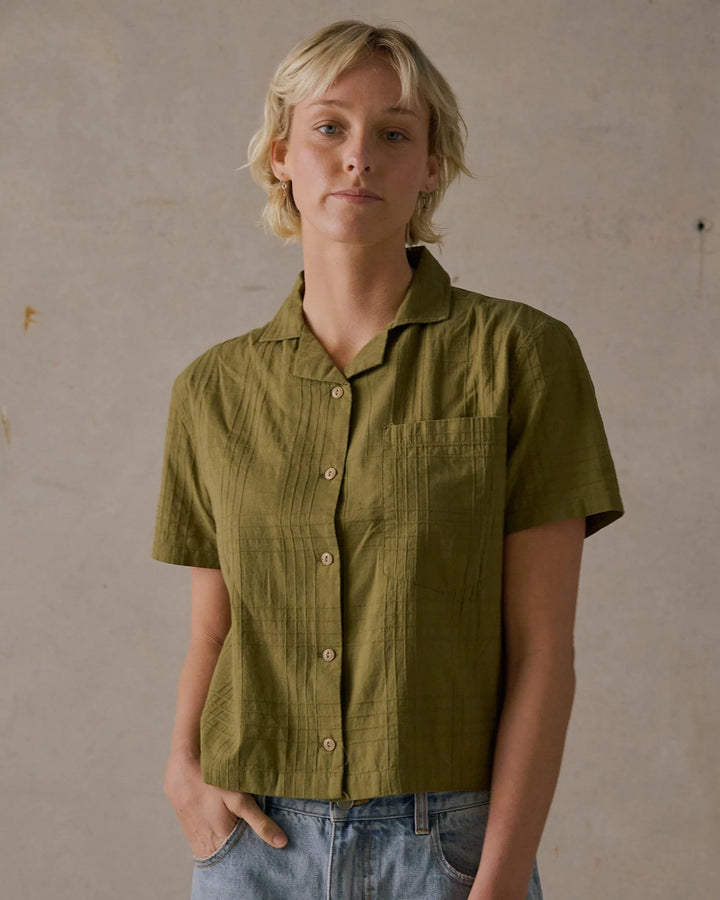 McTavish Boxy Button Up Shirt