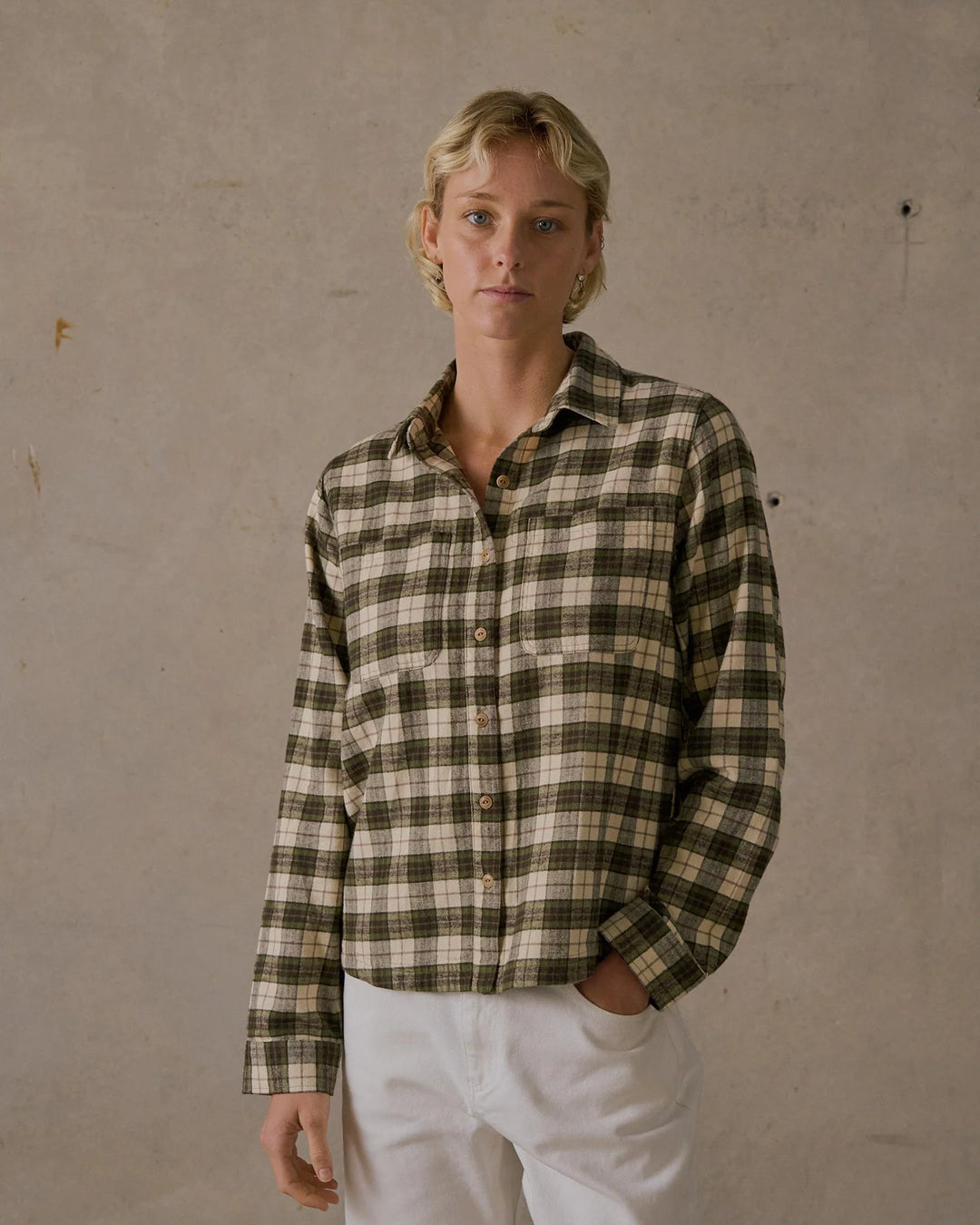 McTavish Womens House Check Flannel Shirt