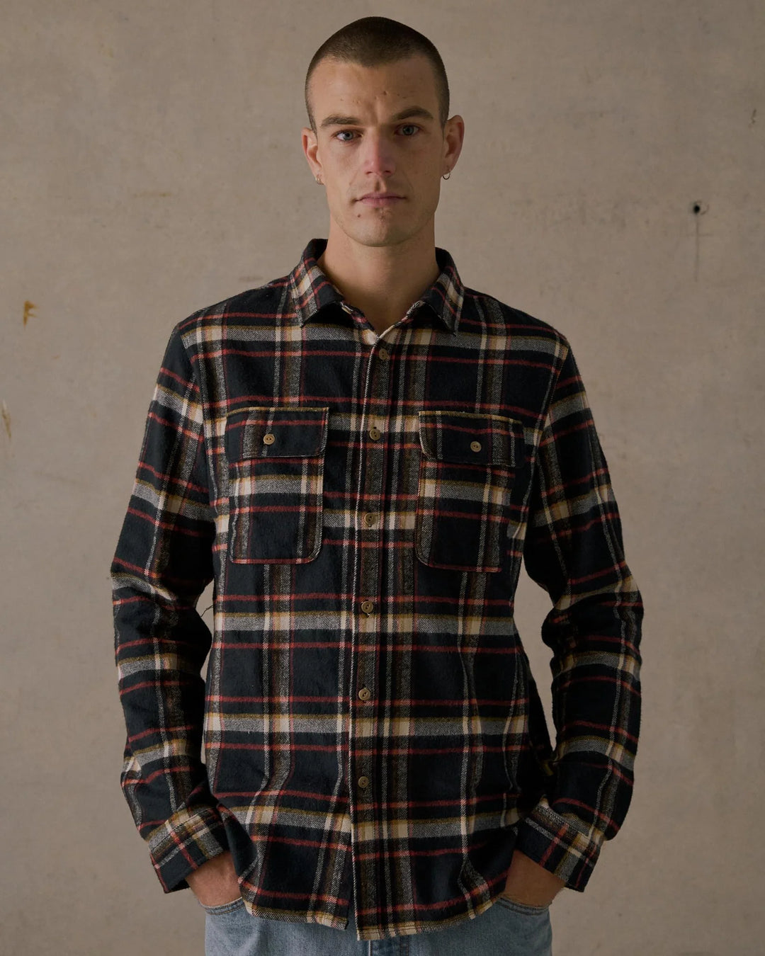 McTavish Twin Pocket Flannel Shirt