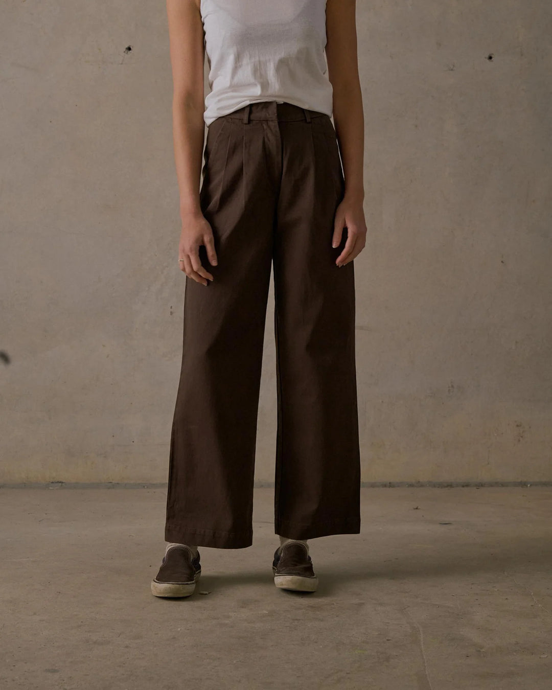 McTavish Wide Pleated Pants