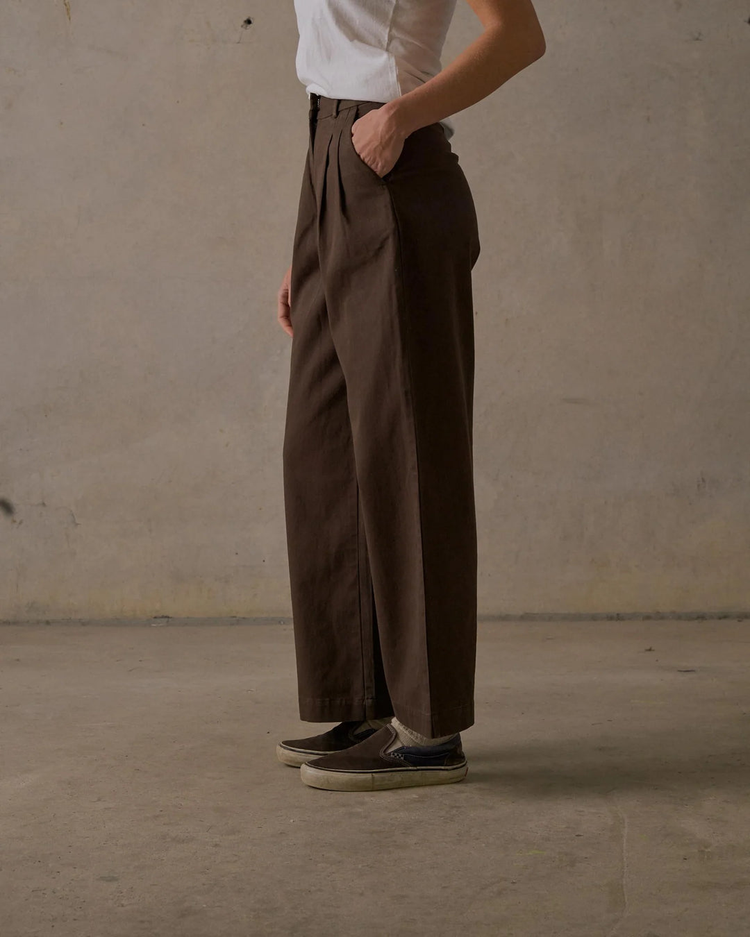 McTavish Wide Pleated Pants