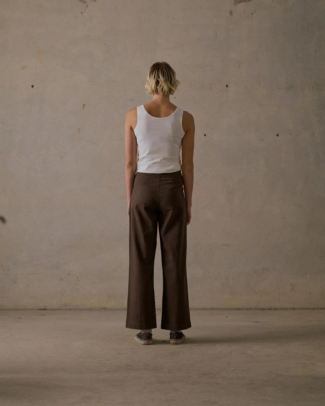 McTavish Wide Pleated Pants