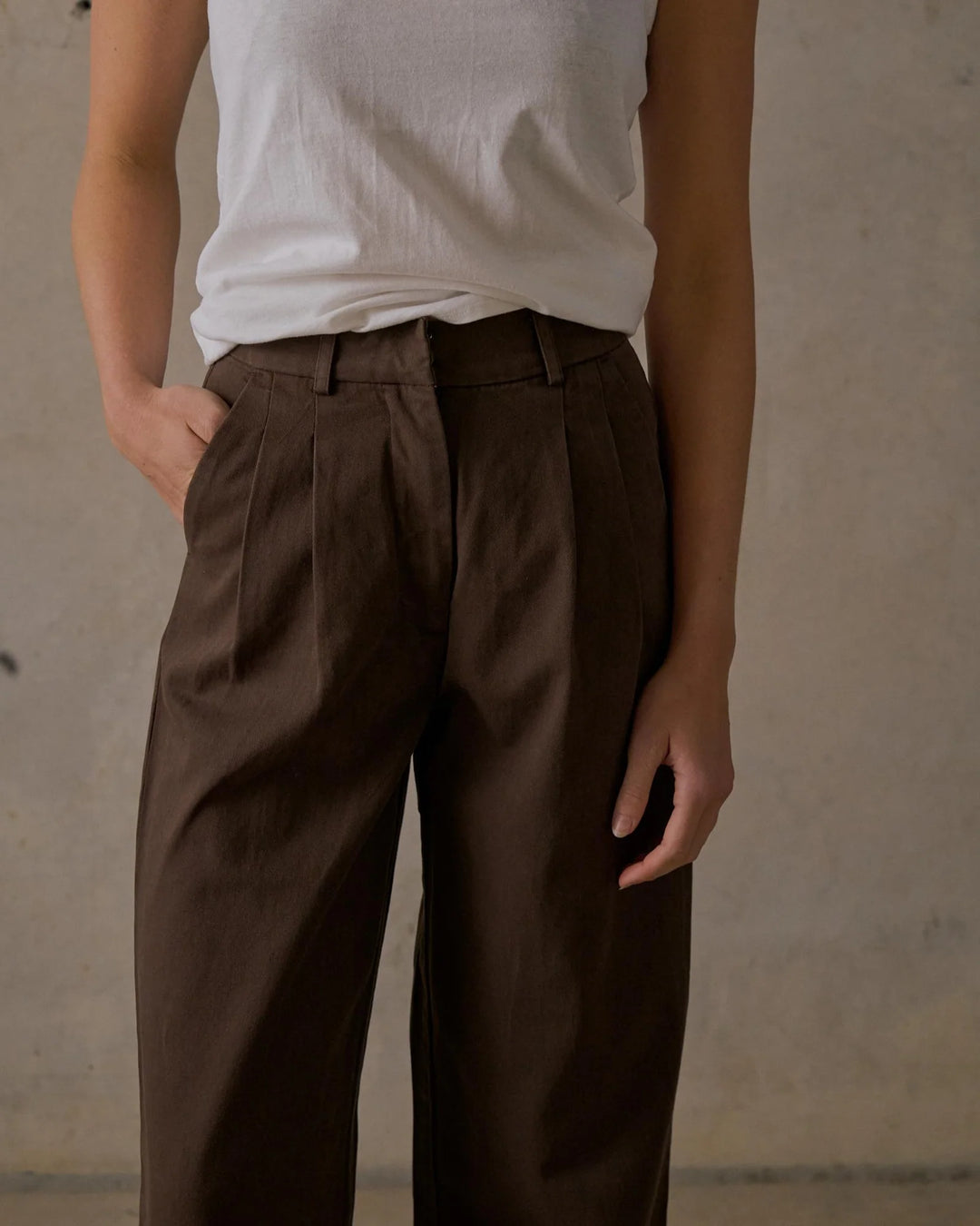McTavish Wide Pleated Pants