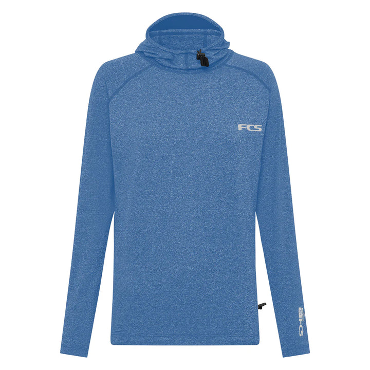 FCS Essential Hooded Long Sleeve Rash Vest