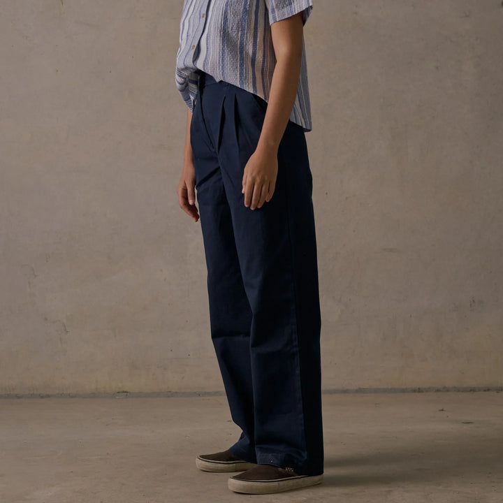 McTavish Double Pleated Twill Pants