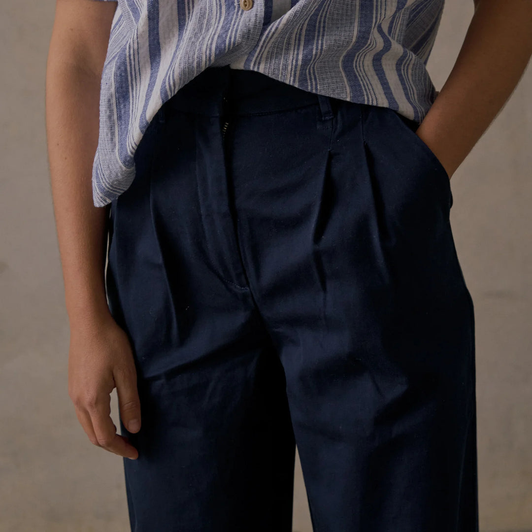 McTavish Double Pleated Twill Pants