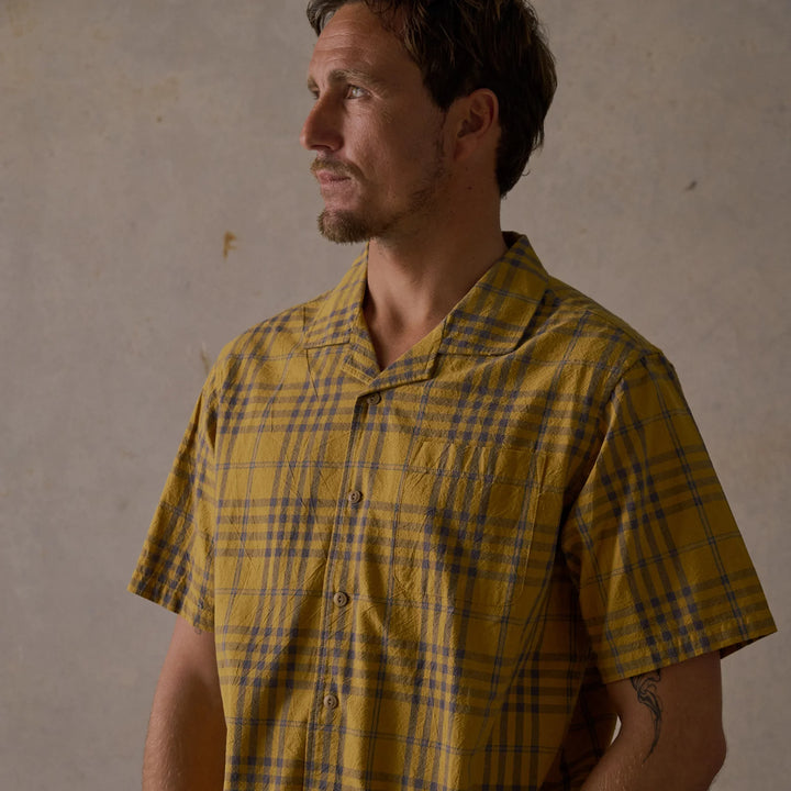 McTavish Washed Camp Collar Shirt